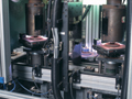 Roboteranlage für die Produktion von Motorrotoren